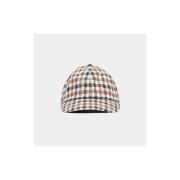 Pet Aquascutum check cotton cap