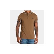Polo Shirt Korte Mouw Fred Perry Twin tipped polo