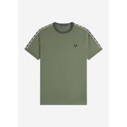 T-shirt Korte Mouw Fred Perry Contrast tape ringer t-shirt
