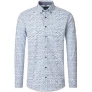 Overhemd Lange Mouw Casa Moda Overhemd Dots Blauw