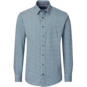 Overhemd Lange Mouw Casa Moda Overhemd Print Blauw