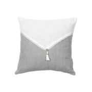 Kussens Today Coussin Pompons bicolore