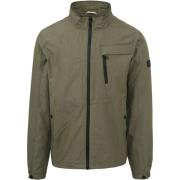 Windjack Suitable Mink Jas Groen
