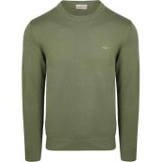 Sweater Gant Pullover Groen