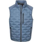 Windjack Casa Moda Bodywarmer Hybrid Puffer Indigo