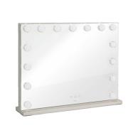 Spiegels Livoo Miroir lumineux DOS207 LED ajustable gris
