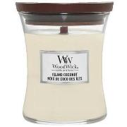 Kaarsen, diffusers Woodwick Bougie parfumée Tropicale blanche