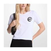 T-shirt Korte Mouw MICHAEL Michael Kors MK CHARM SMALL TEE