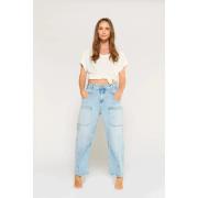Flared/Bootcut Le Temps des Cerises Jeans loose, wijd MADIENEO, lengte...