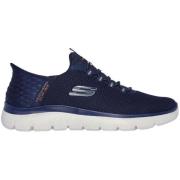 Instappers Skechers SUMMITS - HIGH RANGE - blue