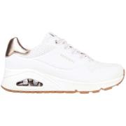 Lage Sneakers Skechers UNO - GOLDEN AIR - white