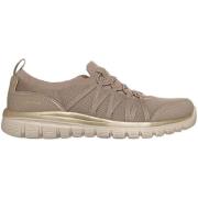 Lage Sneakers Skechers GRACEFUL PURECRUSH - brown