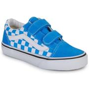Lage Sneakers Vans Old Skool V COLOR THEORY CHECKERBOARD Bright Azure