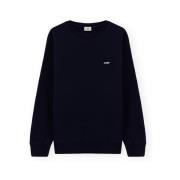 Sweater Autry Embroidered Logo Crewneck Sweatshirt - Blue