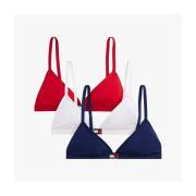 Voorgevormde bh Tommy Hilfiger 3 PACK TRIANGLE