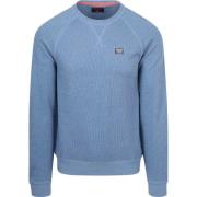 Sweater New Zealand Auckland NZA Sweater French Rib Huntly Blauw