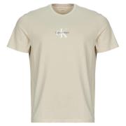 T-shirt Korte Mouw Calvin Klein Jeans SS 30S MICRO MONOLOGO GRAPHIC TE