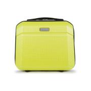 Koffer Solier Kuferek Podrózny Maly Abs Stl945 Zólty