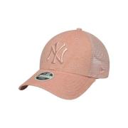 Pet New-Era NEW YORK YANKEES WOMENS FABRIC PASTEL PINK 9FORTY