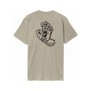 T-shirt Korte Mouw Santa Cruz Stamped screaming hand t-shirt