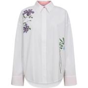 Overhemd Nümph Nuflory Shirt 706476 Bright White
