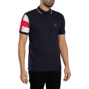 Polo Shirt Korte Mouw Trojan Piqué poloshirt met vlagmouwen