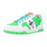 Lage Sneakers Chiara Ferragni Sport Zapatillas Mujer Modèle Cf1 Low