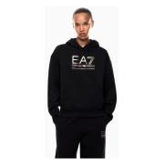 Sweater Emporio Armani EA7 7W000422 AF10377-MC021 BLACK/GOLD