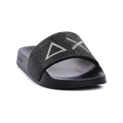 Teenslippers Sun68 SUN68 11 SLIPPERS STRASS LOGO