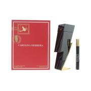 Geurset Carolina Herrera Set Bad Boy - keulen - 100ml + Mini 10ml