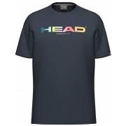 T-shirt Korte Mouw Head Rainbow