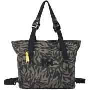 Boodschappentas Munich Zone Shopper Backpack Print Tiger Khaki 7113534