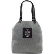 Handtas Munich Gogo Spin Reversible Tote Bag Black/White 7113552