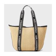 Handtas Karl Lagerfeld K/ESSENTIAL RAFFIA BAG
