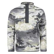 Fleece Jack Columbia HELVETIA II PRINTED HALF SNAP FLEECE