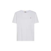 T-shirt Korte Mouw Cycle CC341MC01-01 BIANCO