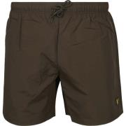 Korte Broek Lyle &amp; Scott Lyle Scott Zwembroek Plain Olijfgroen