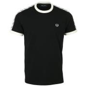 T-shirt Korte Mouw Fred Perry Taped Ringer