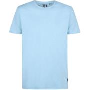 T-shirt Petrol Industries T-Shirt Viewcrest Melange Lichtblauw