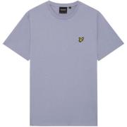 T-shirt Korte Mouw Lyle &amp; Scott Plain T-Shirt Bubble Blue