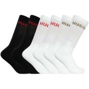 Socks HUGO 6-pack logo kwartsokken