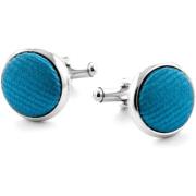 Schoenaccessoires Suitable Zijde Manchetknoop Licht Kobalt F19