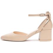 Pumps NeroGiardini Nappa Pandora Tpu Tenna Naturale