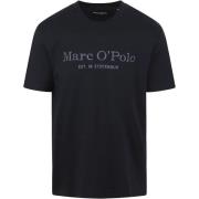 T-shirt Marc O'Polo T-Shirt Logo Donkerblauw