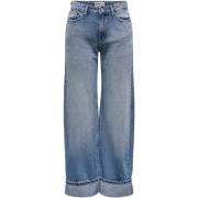 Bootcut Jeans Only ONLELLA MW WIDE FOLD UP DNM TAI519 NOOS 15344976