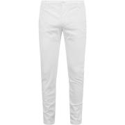 Broek Alberto Rob T400 Dynamic Chino Wit