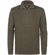 Trui Petrol Industries Half Zip Pullover Army Green