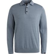 Polo Shirt Lange Mouw Vanguard Longsleeve Poloshirt Blauw