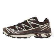 Lage Sneakers Salomon XT-6 Coffee French Roast