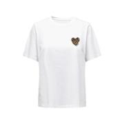 T-shirt Korte Mouw Only -